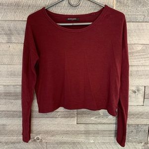 Red crop top